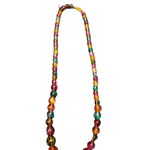 Beautiful Multicolor Bead Necklace - Picture 5 of 5